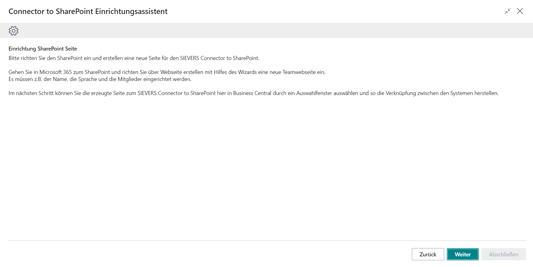 SharePoint Seite erstellen