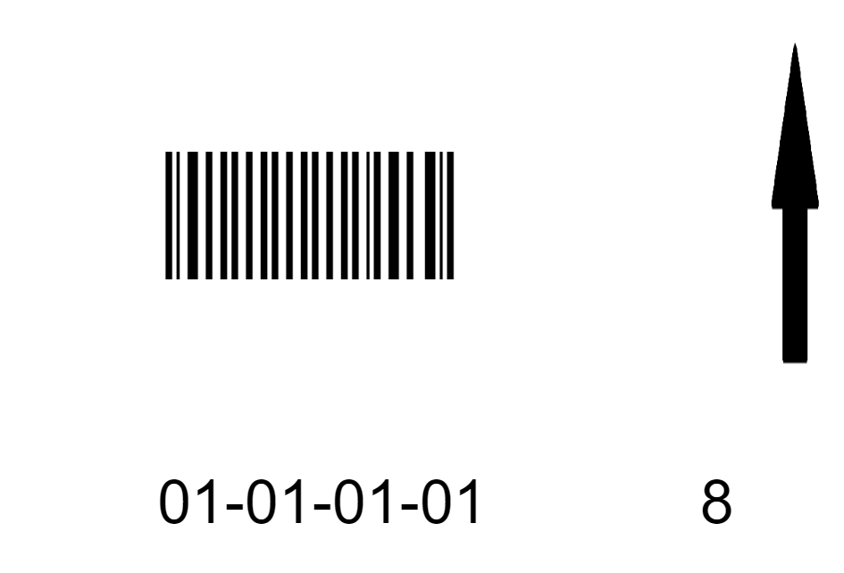 Lagerplatzlabel groß