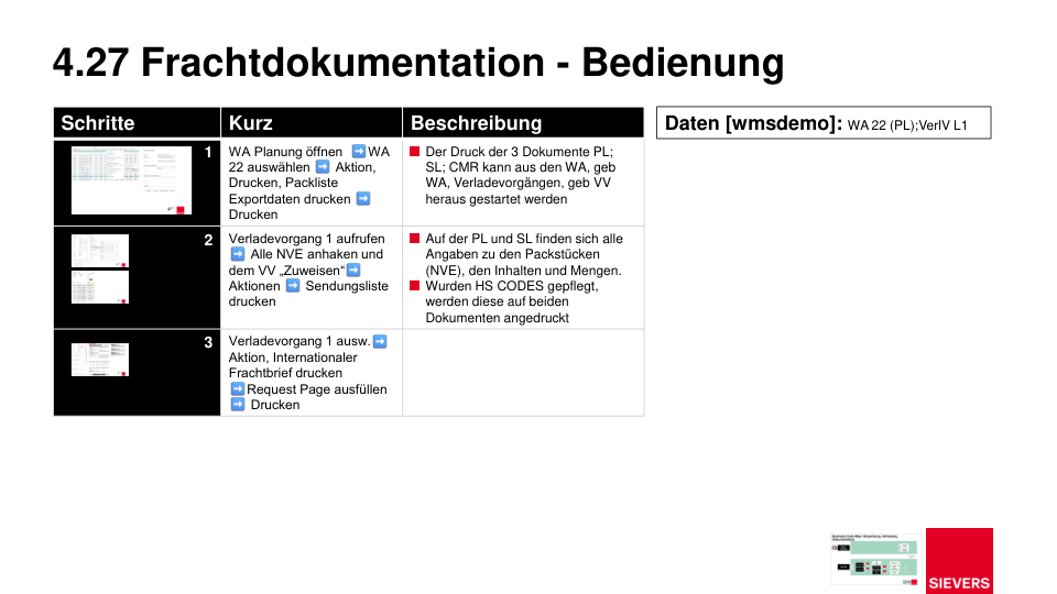 Frachtdokumentation Seite 36