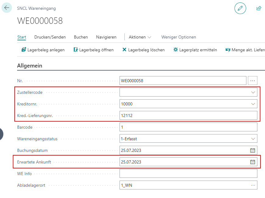 These fields must be filled in step 2
