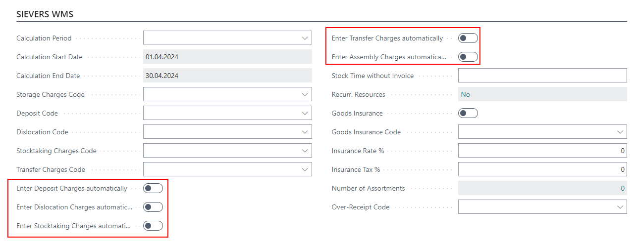 New fields in the customer card