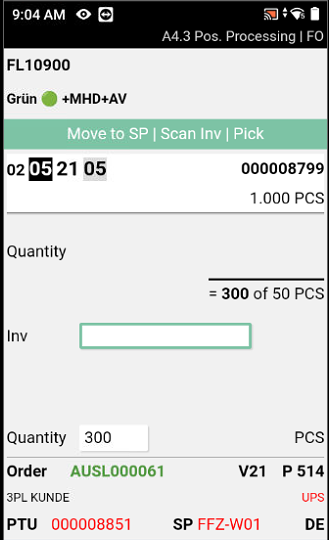 Inventory swap is allowed